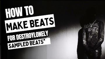 How To Make AMBIENT BEATS For DESTROY LONELY!!! (FL Studio 21)