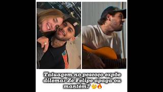 Z Felipe Considers Erasing Virgnias Name From His Neck virginiafonseca zefelipe go Viral 