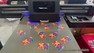 A1 UV printer RC-6090PRO with CCD camera positioning#printing #uvprinter