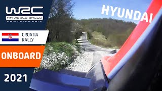Onboard highlights HYUNDAI - WRC Croatia Rally 2021