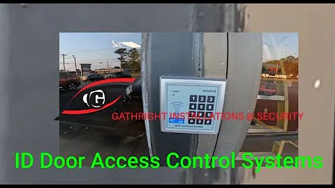 HOW TO INSTALL RFID ACCESS CONTROL DOOR SYSTEM BOUGHT OFF OF AMAZON.COM