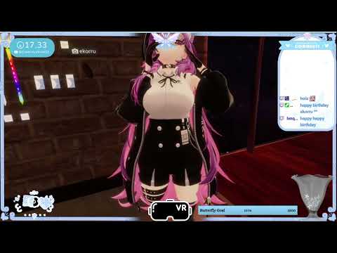 [VRCHAT] HAPPY BIRTHDAY EKORRU | !Discord !Commands !7tv