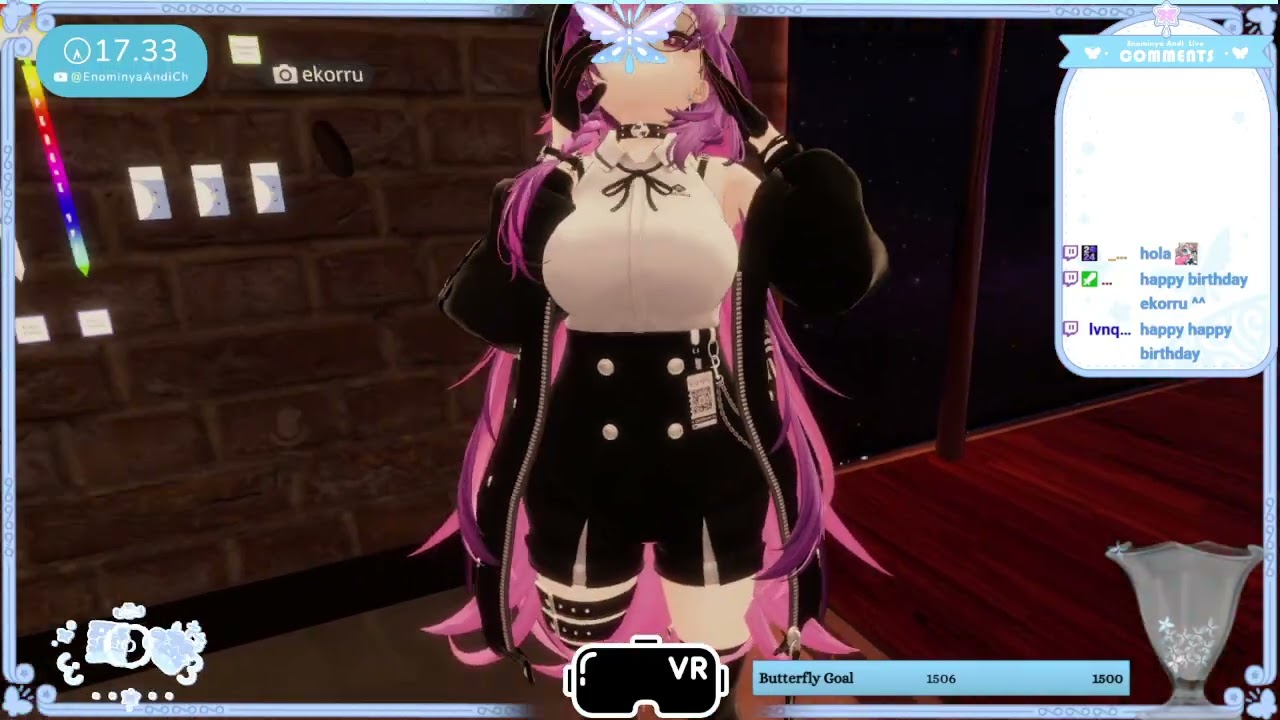 [VRCHAT] HAPPY BIRTHDAY EKORRU | !Discord !Commands !7tv