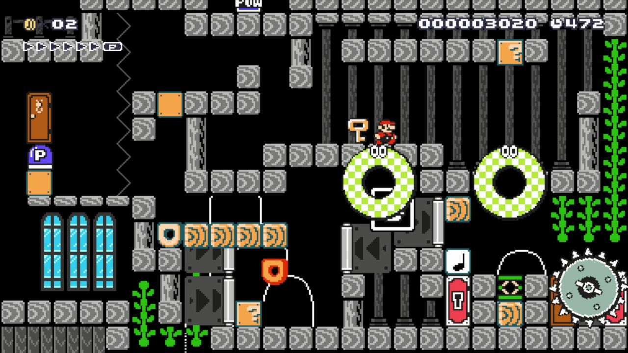 [Super Mario Maker Puzzle] One Screen Puzzle #14 by Smash boss ...