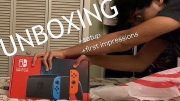 Nintendo Switch Unboxing and Setup (+some first impressions)