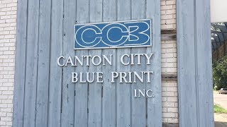 ABANDONED Canton City Blue Print