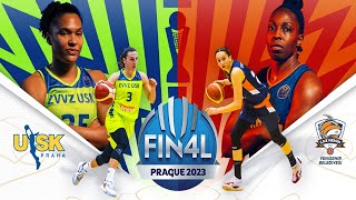 ZVVZ USK Praha v CBK Mersin Yenisehir Bld | Full Basketball Game | EuroLeague Women 2022