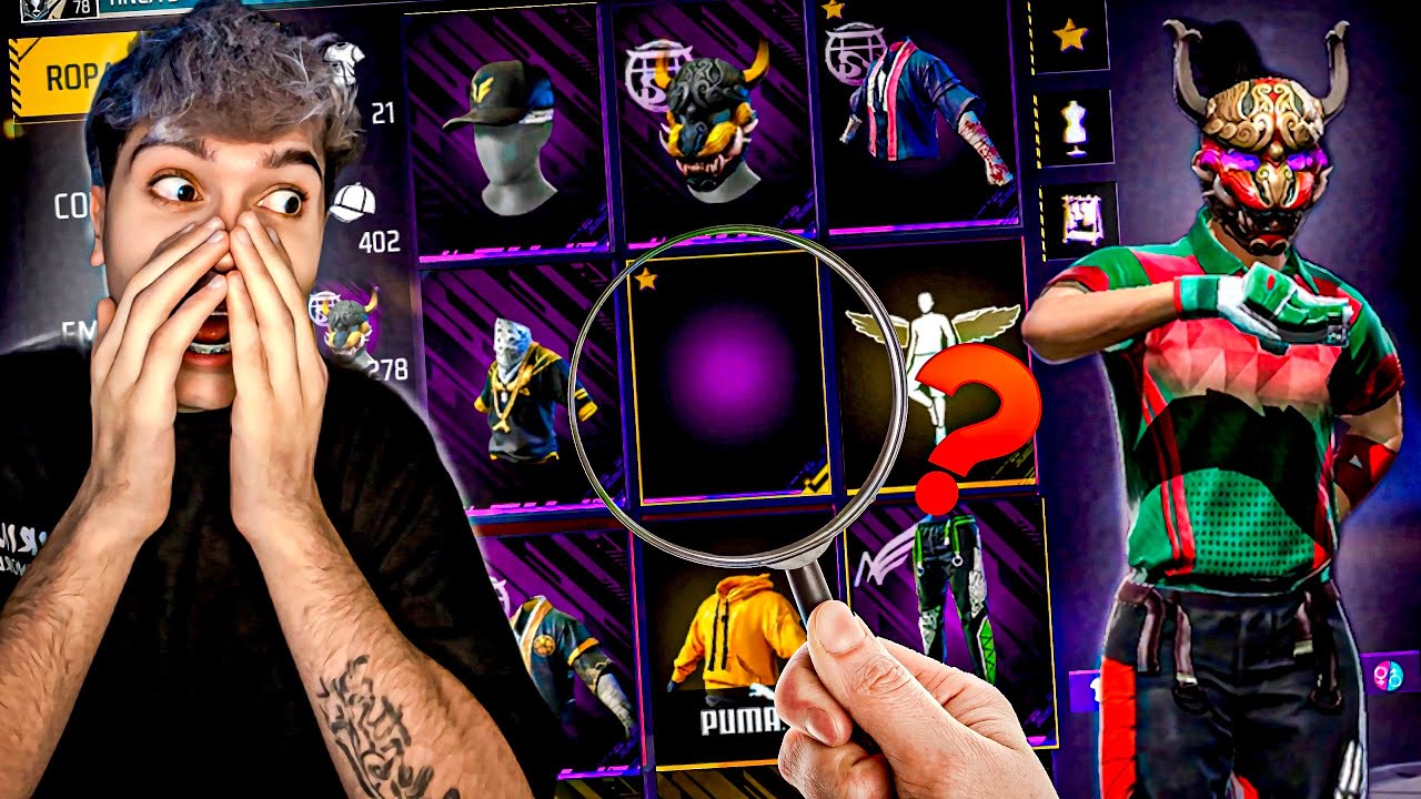 TODO ESTO TIENE MI CUENTA DE FREE FIRE 😨 * Tengo una ropa eliminada* EXCLUSIVA !!