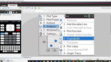 least squares regression on CAS