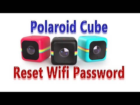 How to Reset wifi of polaroid cube, connect wifi