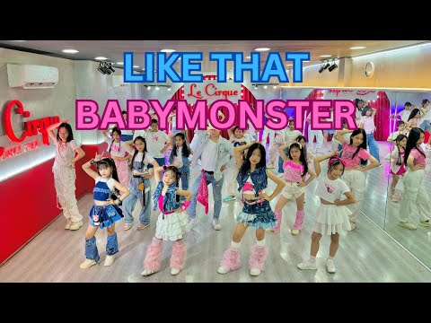 (베이비몬스터) BABYMONSTER - 'LIKE THAT' Dance Cover By Lớp K-pop Thầy Huy Kid Dance