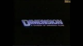 Dimension 1992 Vhs Logo