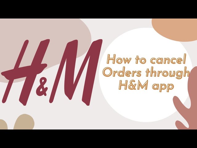 h and m app