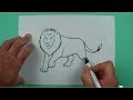 Wie zeichnet man einen Löwen? Zeichnen für Kinder