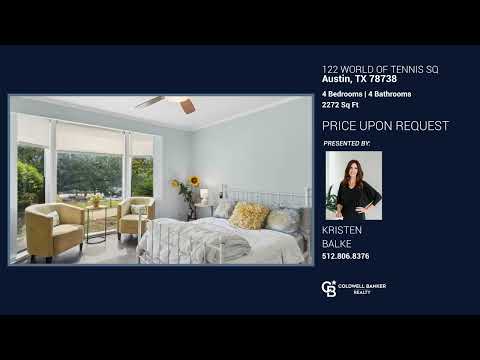 122 World of Tennis Sq, Austin, TX home video tour