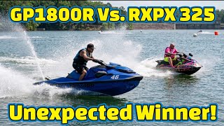 Jetski Lake Race! Yamaha GP1800R Jetski vs Seadoo RXPX 325 Jetski!
