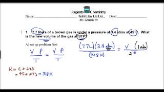 Lecture 1.21R STP calculations