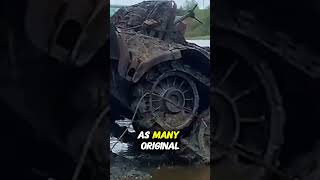 WW2 German Halftrack Sd.Kfz 8 Found in River #ww2 #tank #panzer #military #army #history #german