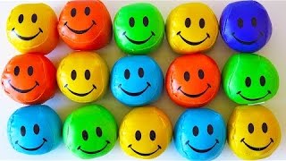 Toy Smiley Balls Learn Colors Educational Video For Toddlers Surprise Toys Learn English