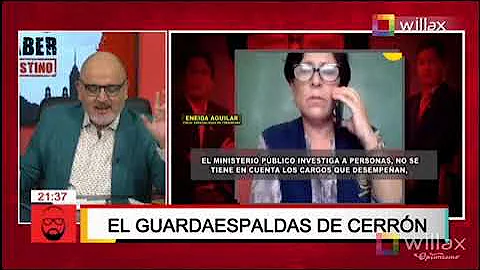 Quite de competencia a fiscal Eneida Aguilar del V...