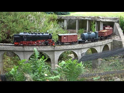 Hamburger Gartenbahntreffen 2025 bei Ralf; Convertible ride on Ralf's Hamburg garden railway