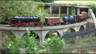 Hamburger Gartenbahntreffen 2025 bei Ralf; Convertible ride on Ralf's Hamburg garden railway