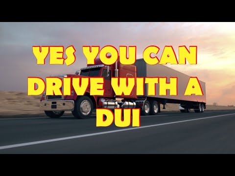 Como chegar em caminhões com um DUI antes