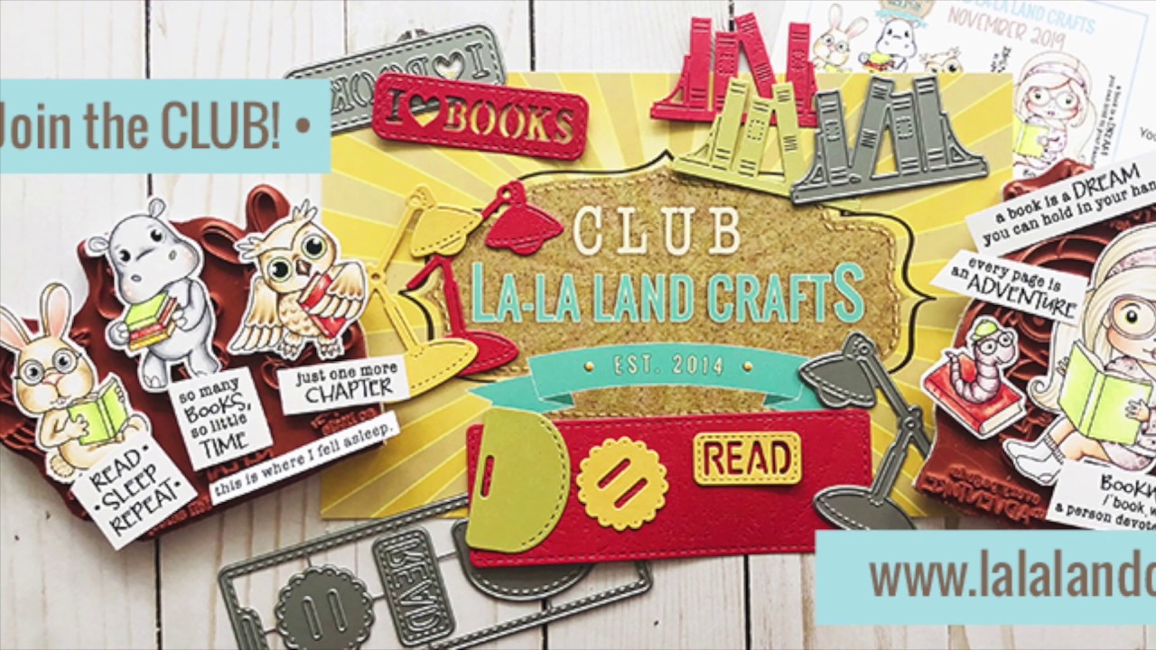 UNBOXING - CLUB La-La Land Crafts November 2019 Kit