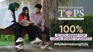 HUTOPS Program | 100% Scholarship | #HUAdmissions2024