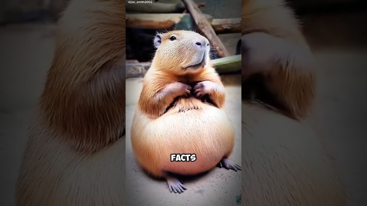 Capybaras Friendly and One of a Kind! 