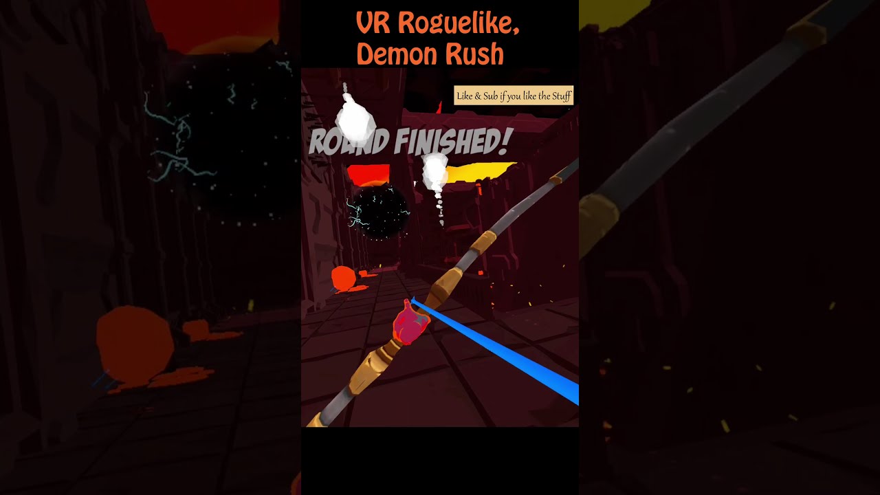 Free VR Roguelike App Lab Game, Demon Rush Short