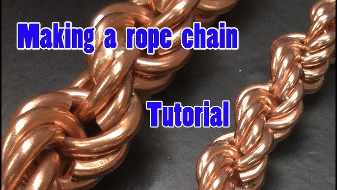 Copper Chain Making 