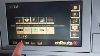 Air Canada in-flight entertainment system