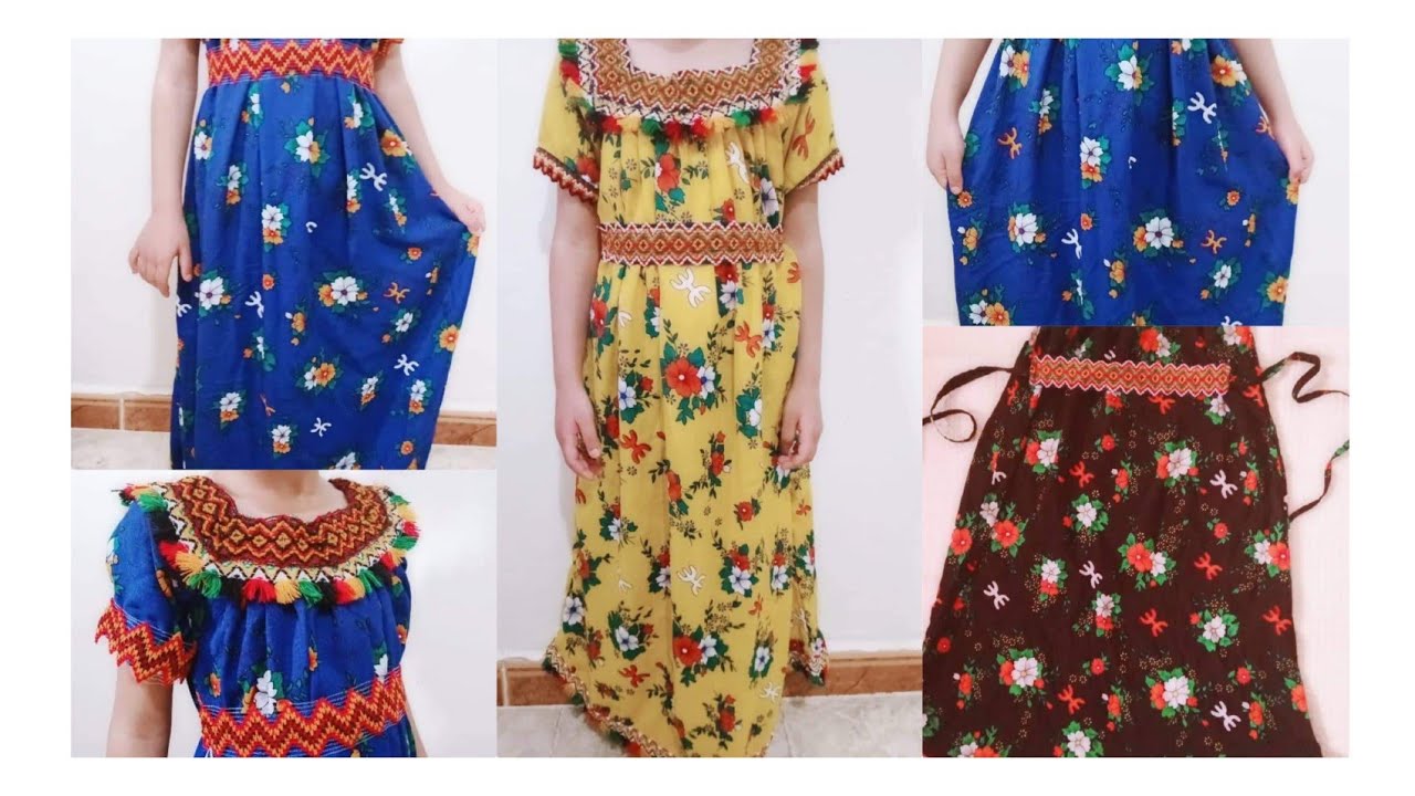 تفصيل وخياطة قبائلية للبنوتات بطريقة سهلة وبسيطة