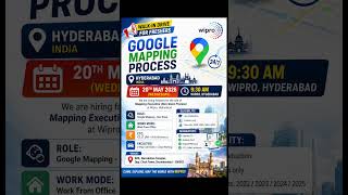 Mapping Executive #freshers #wipro #walkindrive #hyderabad#hirespot #trending #ytshorts #jobupdates