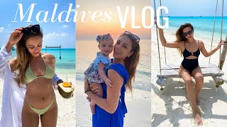 MALDIVES VLOG | Our First Family Vacation | Annie Jaffrey