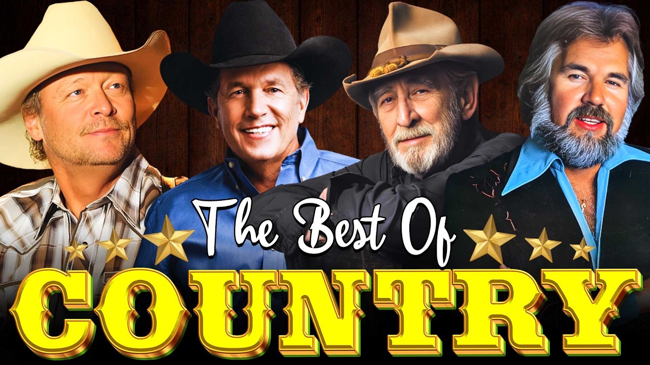 Top 100 Of Most Popular Old Country Songs 🤠 George Strait, Don Williams, Alan Jackson...Country 2026