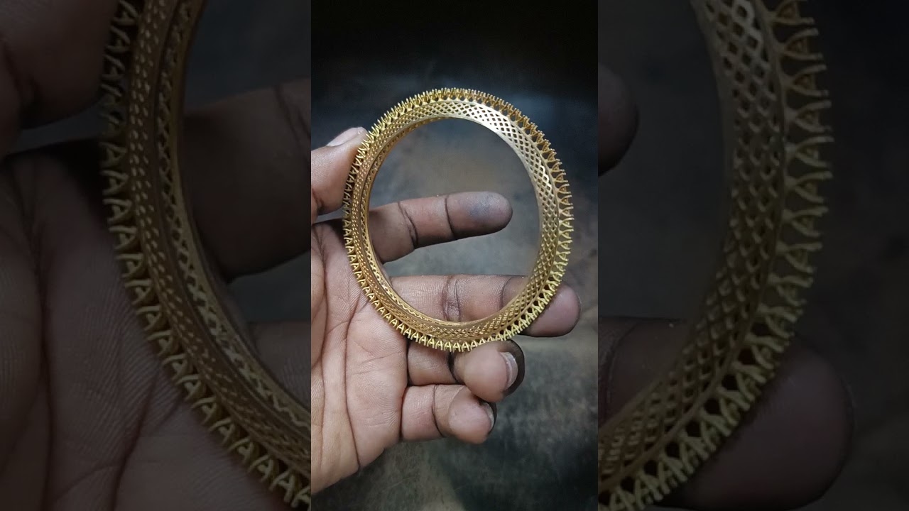 18 crate gold panchali bangle#@#..