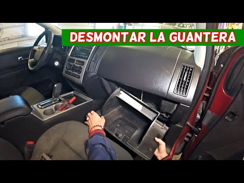 Cómo desmontar la guantera en un Ford Edge - YouTube