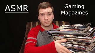 (ASMR) Game Informer Magazine Collection & Video Game Tapping | Whispered