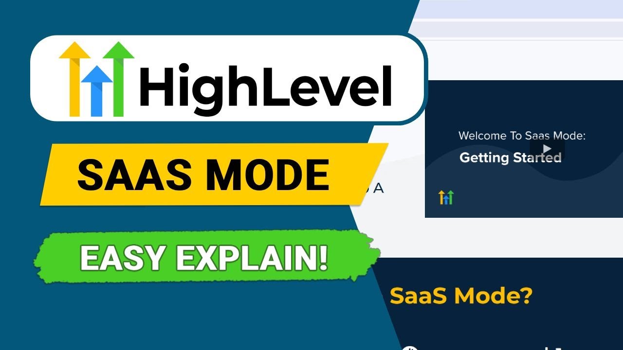 GoHighLevel SaaS Mode: простое объяснение: как создать собственный бизнес по разработке ПО