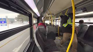 Miway 2011 New Flyer XD40 1111 | 45 Winston Churchill (Ride Video)