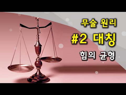 무술 원리 #2 대칭 / 양팔 균형 맞추기