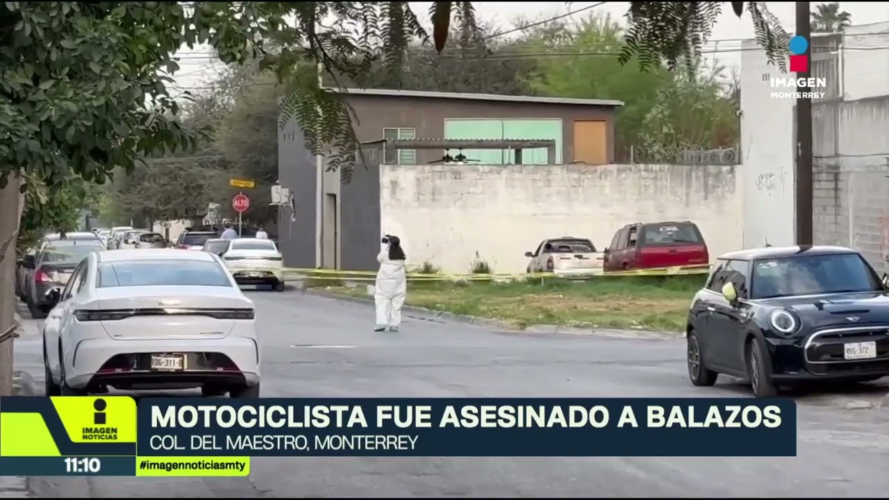 Matan a motociclista a balazos en Monterrey | Noticias MTY tercera emisión