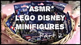 ~*ASMR*~ Opening a full set of Lego Disney Minifigures - Part 2 screenshot 5