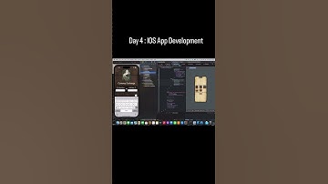 Day 4: IOS App Development #swift #ios #apple #coding #programming