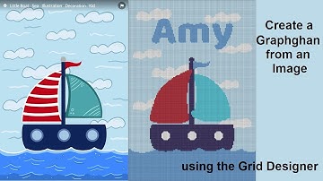 Create a Graphghan from an Image using the Grid Designer
