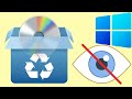 Bir tıkla kurulu programı gizleyelim