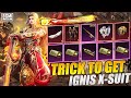 IGNIS X SUIT Spin for Less UC | BGMI
