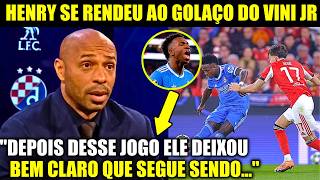 🚨NOSSA! OLHA COMO O HENRY REAGIU AO GOLAÇO DO VINI JR NO REAL!